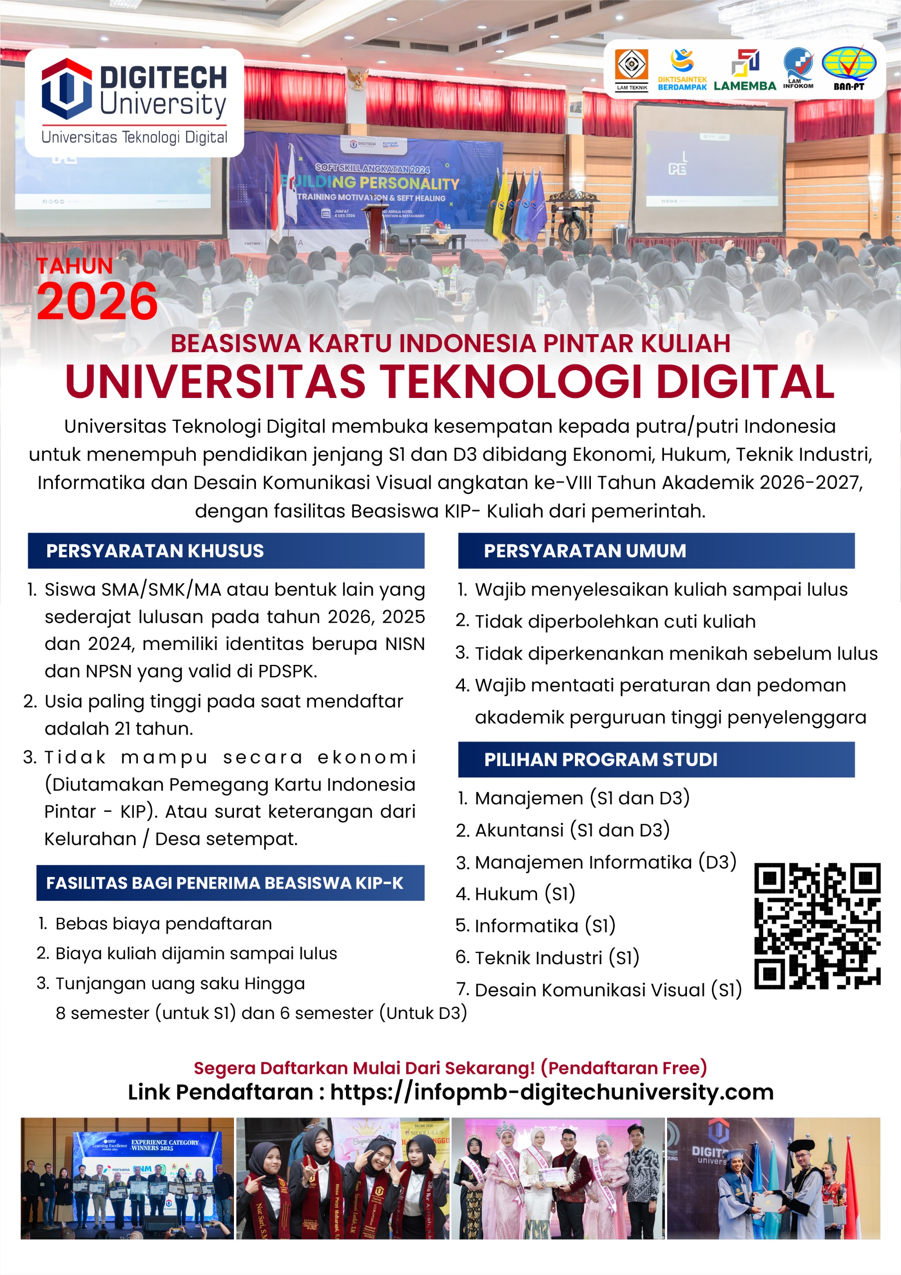 Brosur Beasiswa KIPK Digitech University