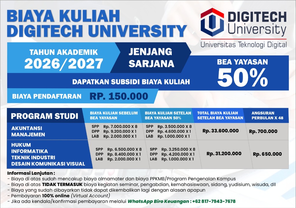 Promo Pendaftaran Mahasiswa Baru